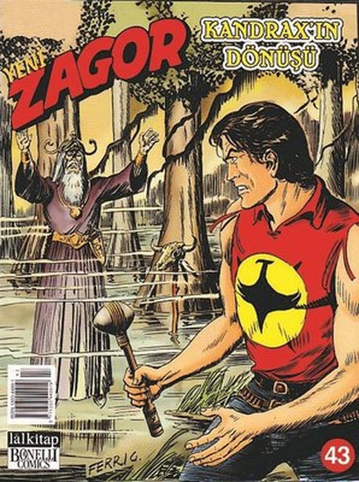 Zagor Sayı 43-Kandrax'ın Dönüşü | Lal