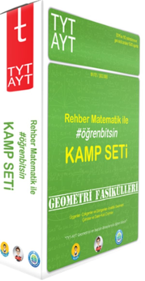TYT-AYT Geometri Fasikülleri Set | Tonguç Kampüs (İnce Kapak)