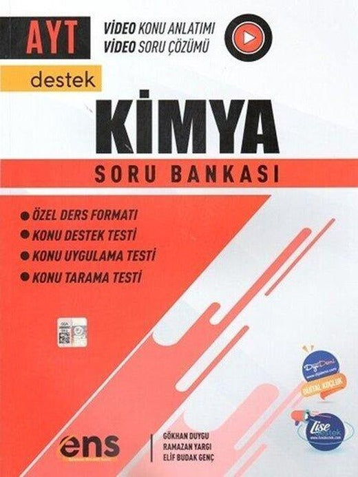 AYT Kimya Soru Bankası | Ens Yayıncılık (İnce Kapak)