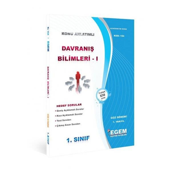 1. Sınıf 1. Yarıyıl Davranış Bilimleri 1 Hedef Sorular