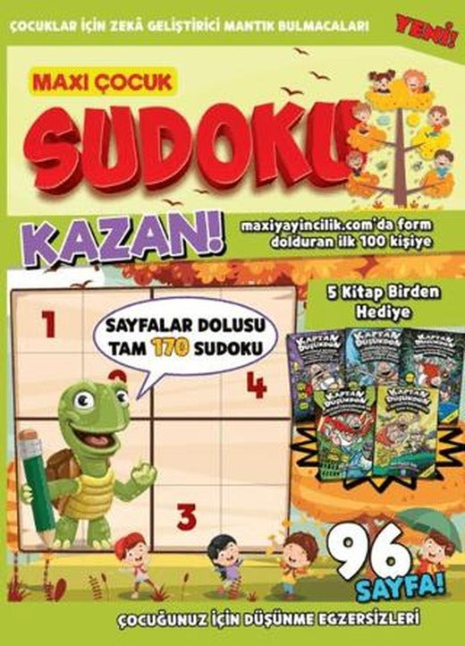 Maxi Çocuk Sudoku 11 | Maxi Yayıncılık (Ciltsiz)