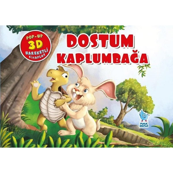 Dostum Kaplumbağa - Pop-Up 3D Hareketli Kitap
