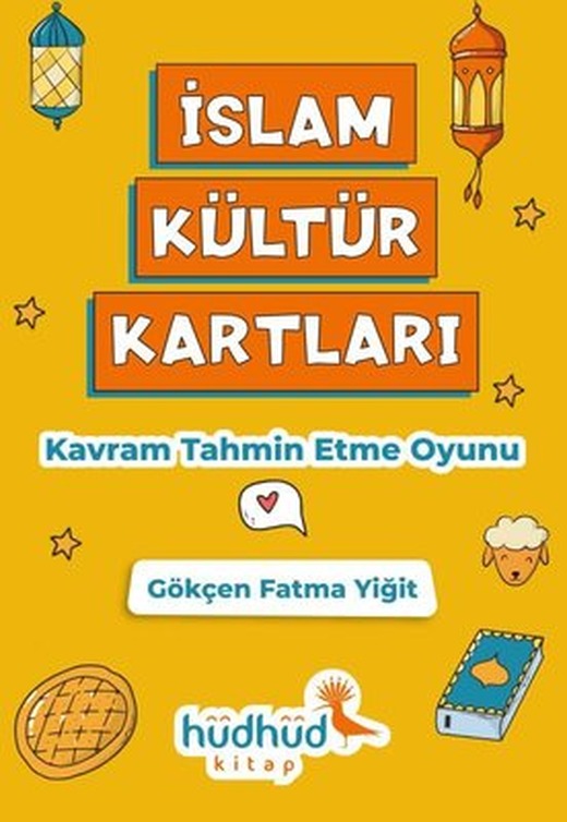 İslam Kültür Kartları - Kavram Tahmin Etme Oyunu | Hüdhüd Kitap (İnce Kapak)