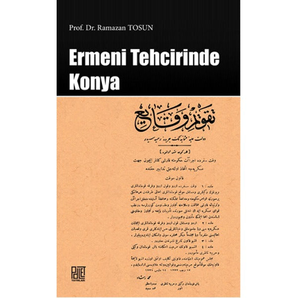 Ermeni Tehcirinde Konya | Palet Yayınları