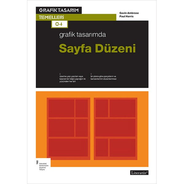 Grafik Tasarımda Sayfa Düzeni | Literatür Yayıncılık (İnce Kapak)