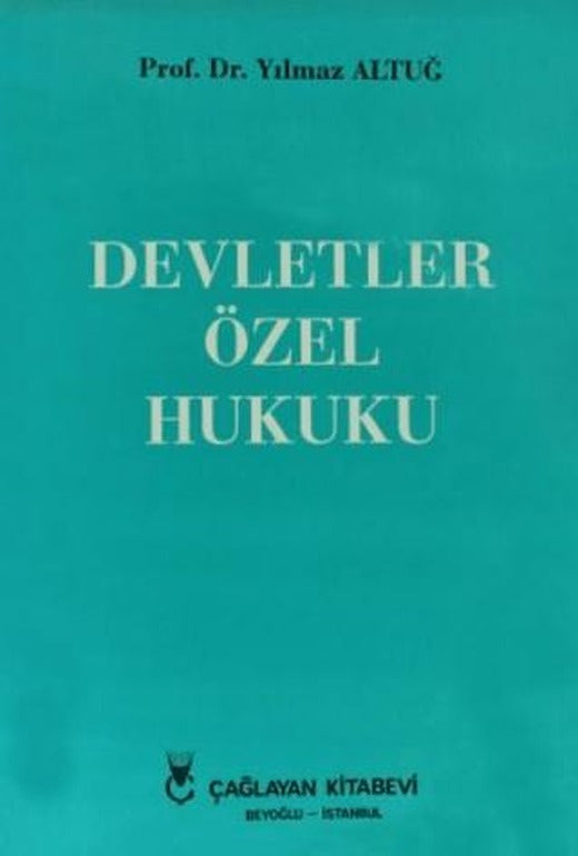 Devletler Özel Hukuku | Çağlayan Kitabevi (Ciltsiz)