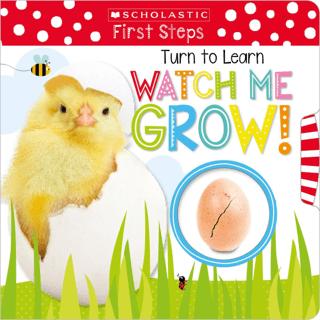 Turn to Learn Watch Me Grow!: A Book of Life Cycles | Scholastic (Ciltli)  - Resim 1