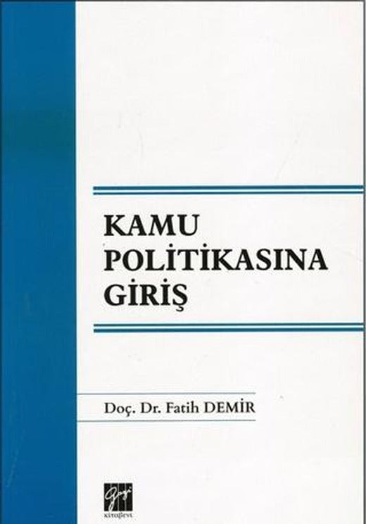 Kamu Politikasına Giriş
