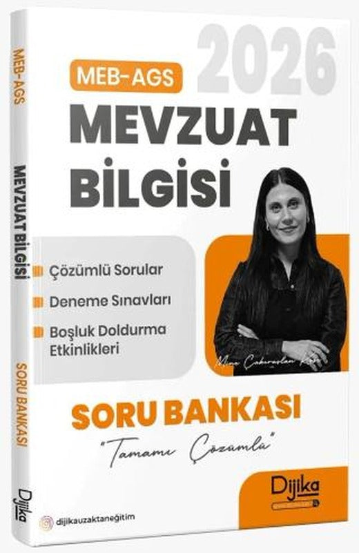 2026 MEB-AGS Mevzuat Bilgisi Soru Bankası | Dijika Yayınları (Ciltsiz)