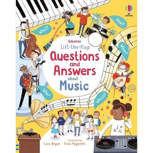 Questions and Answers About Music | Usborne (Ciltli)