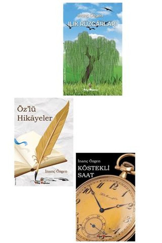 İnanç Özgen Kitapları - Roman ve Hikaye Kitap Seti (3 Kitap) | Kitap Müptelası Yayınları (Ciltsiz)