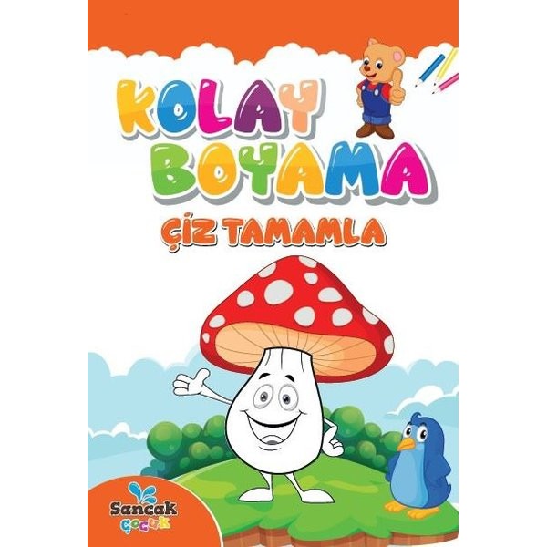 Şirin Boyama - Çizgi Çalışmaları | Boyama Zamanı (Ciltsiz)