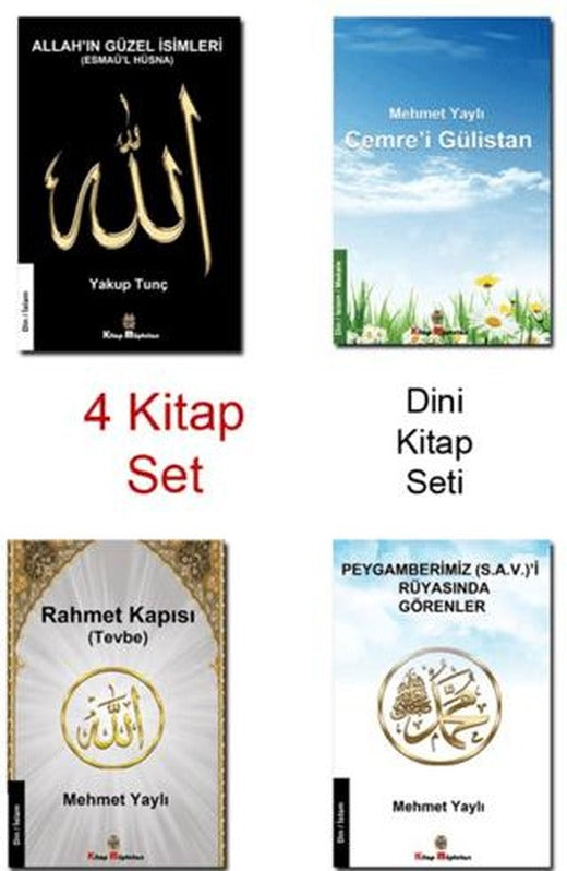 İki Yazar Dini Kitap Seti (4 Kitap) | Kitap Müptelası Yayınları (Ciltsiz)
