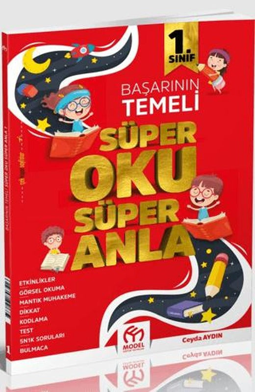 1. Sınıf Süper Oku Süper Anla | Model Eğitim Yayıncılık (Ciltsiz)
