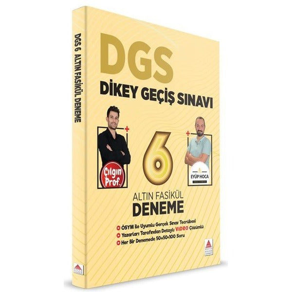 DGS 6 Altın Fasikül Deneme | Delta Kültür Yayınevi (İnce Kapak)