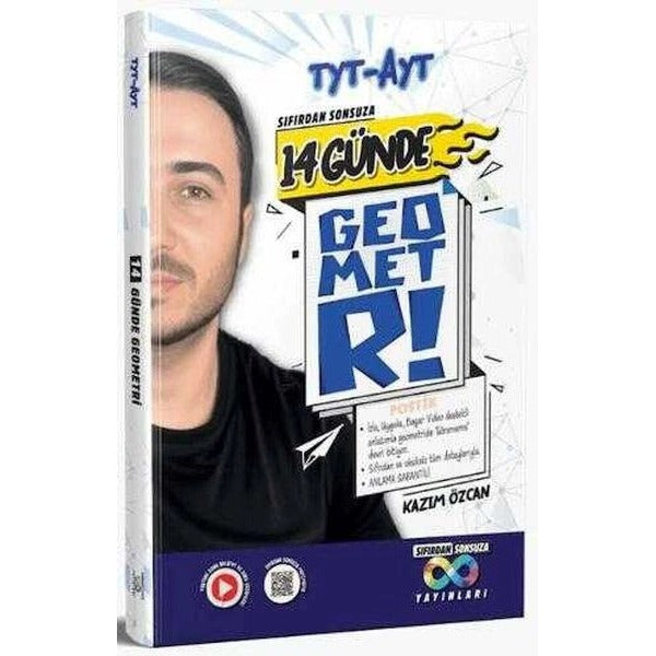 Sıfırdan Sonsuza 14 Günde TYT AYT Geometri Video Takip Kitabı