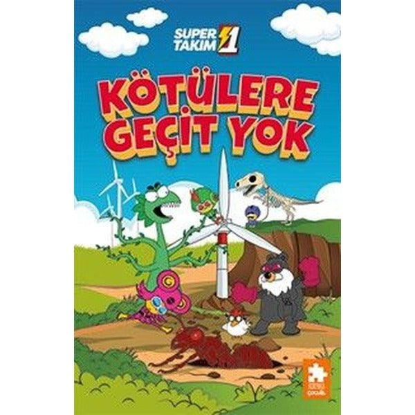 Süper 1 Takım 3 - Kötülere Geçit Yok | Eksik Parça Yayınları (Ciltli)