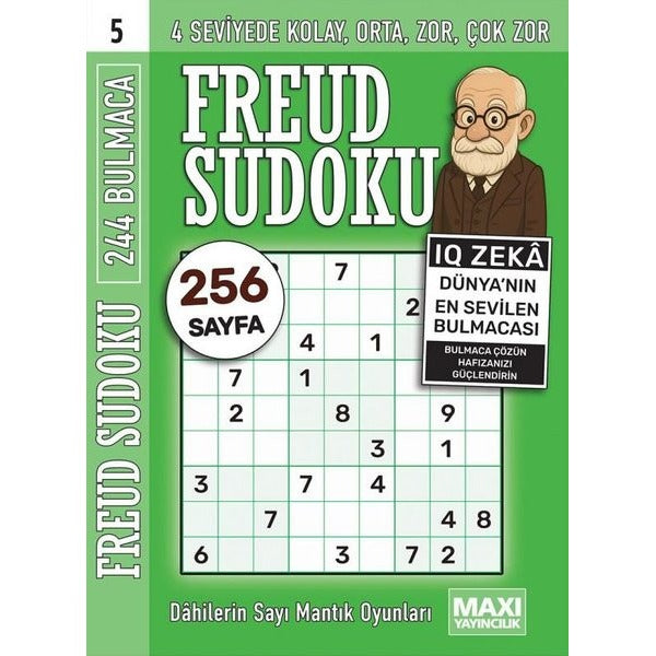 Freud Sudoku 5 | Maxi Yayıncılık (İnce Kapak)