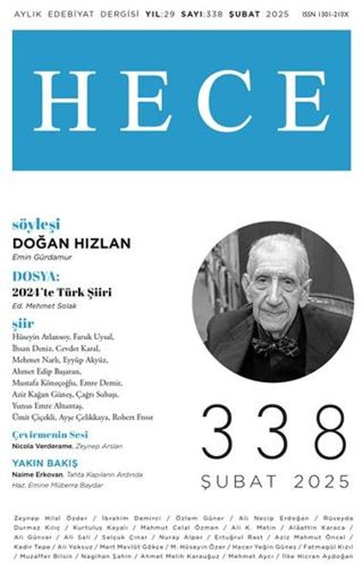 Hece Dergisi - Sayı 338 Şubat 2025 | Hece Dergisi (Ciltsiz)