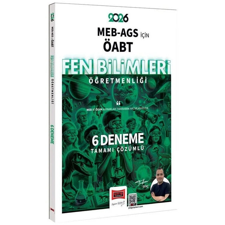 2026 MEB-AGS ÖABT Fen Bilimleri Öğretmenliği 2020-2025 Tamamı Çözümlü 6 Deneme