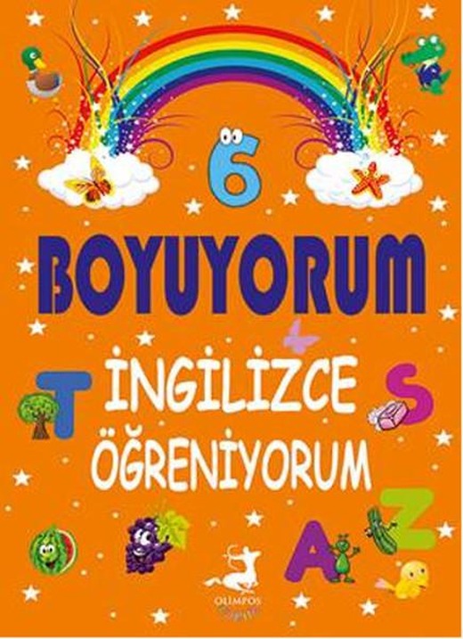Boyuyorum İngilizce Öğreniyorum - 6 | Olimpos Çocuk (İnce Kapak)