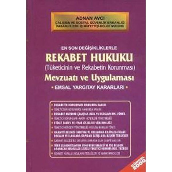 Rekabet Hukuku (Tüketicinin ve Rekabetin Korunması) Mevzuatı ve Uygulaması | Alfa Yayınları - Ders Kitapları (Ciltli)