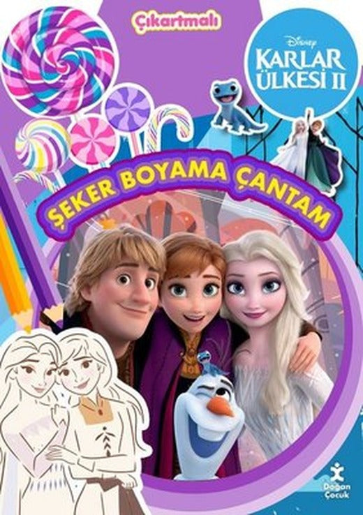 Disney Karlar Ülkesi 2 - Şeker Boyama Çantam - Çıkartmalı | Doğan Çocuk