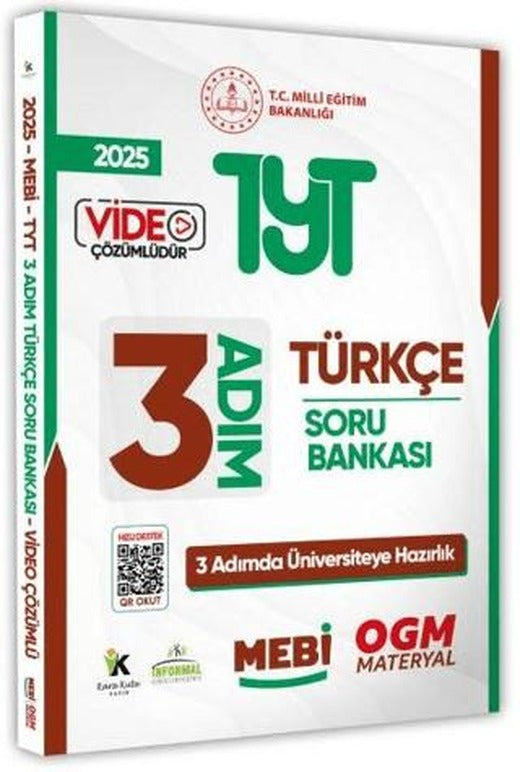 2025 TYT MEBİ-OGM 3 ADIM Türkçe Soru Bankası Video Çözüm