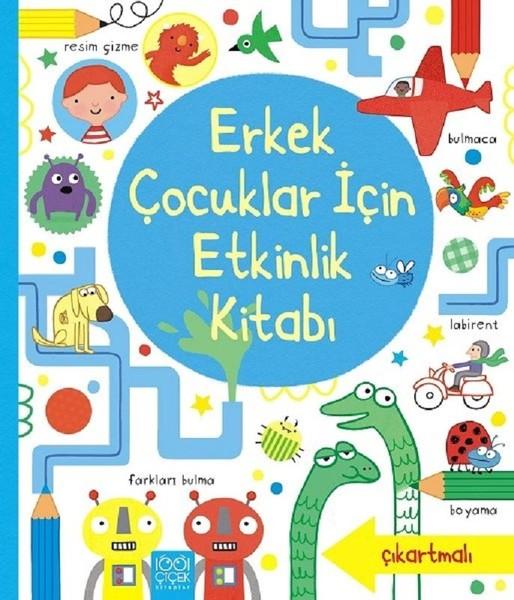 Erkek Çocuklar İçin Etkinlik Kitabı | 1001 Çiçek (İnce Kapak)  - Resim 1