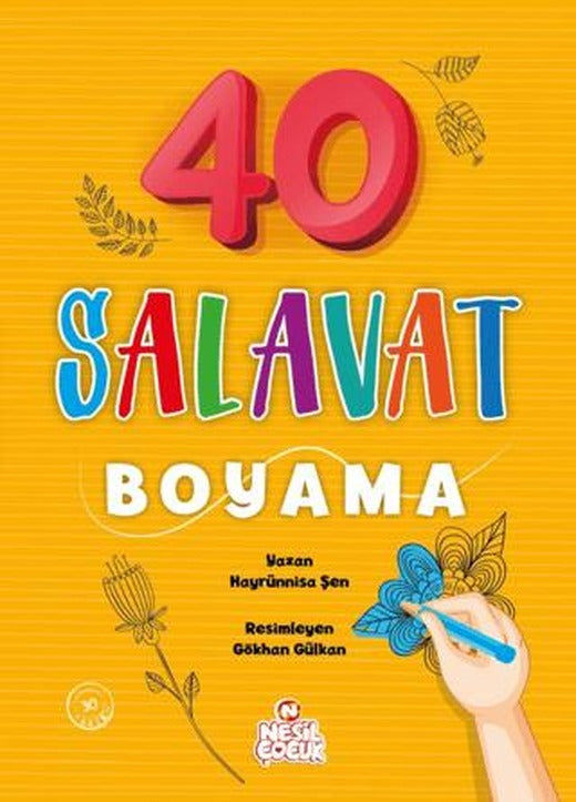 40 Salavat Boyama | Nesil Çocuk Yayınları (Ciltsiz)