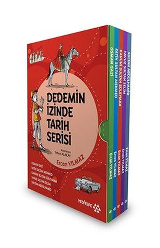 Dedemin İzinde Tarih Serisi Seti - 5 Kitap Takım Kutulu | Yeditepe Yayınevi