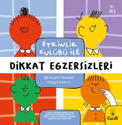 Etkinlik Kulübü ile Dikkat Egzersizleri 5+ | Floki Çocuk