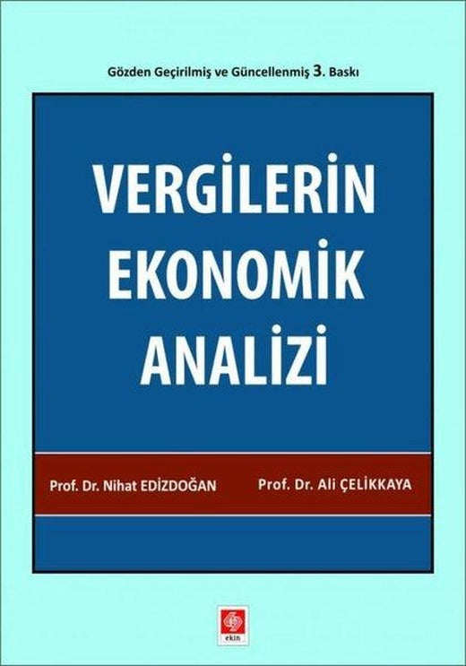 Vergilerin Ekonomik Analizi | Ekin Basım Yayın (İnce Kapak)