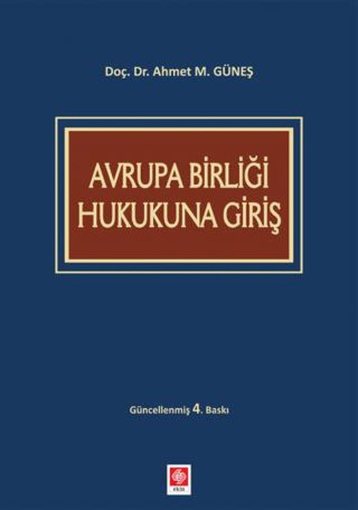 Avrupa Birliği Hukukuna Giriş