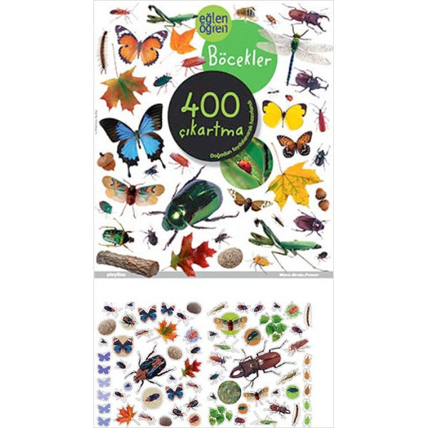 Eğlen Öğren Böcekler 400 Çıkartma | Dstil Tasarım
