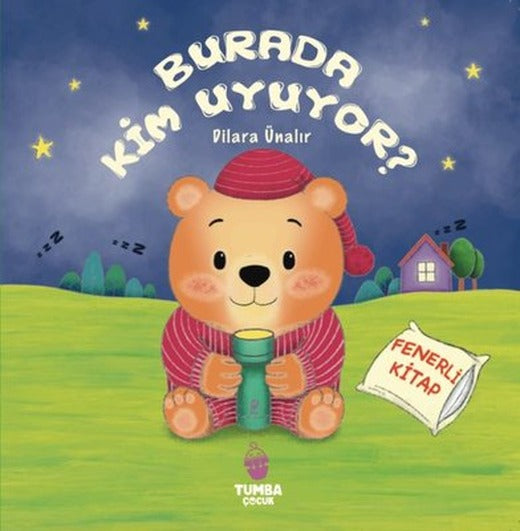 Burada Kim Uyuyor? - Fenerli Kitap | Tumba Çocuk (Ciltli)