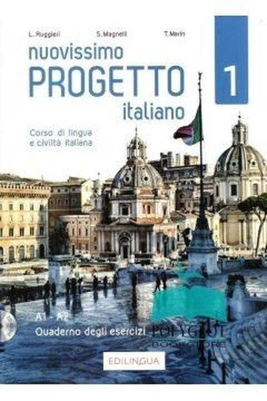 Nuovissimo Progetto İtaliano 1-Quaderno Degli Esercizi | Edilingua (İnce Kapak)