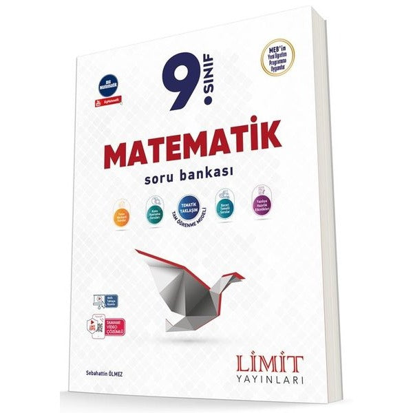 Limit 9. Sınıf Matematik Soru Bankası | Limit Yayınları (İnce Kapak)