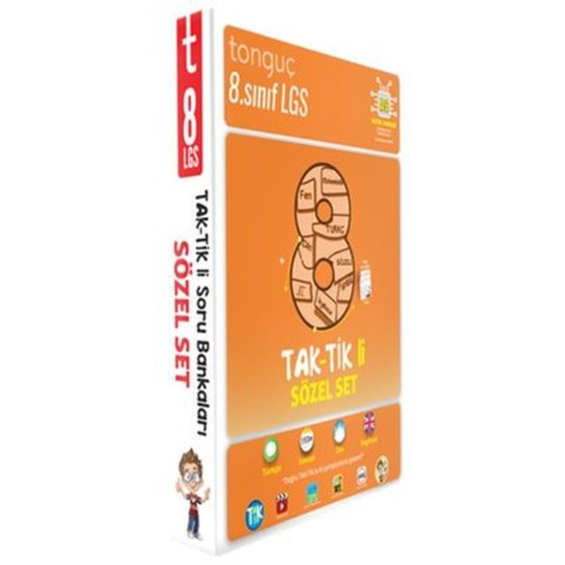 8. Sınıf Taktikli Sözel Seti - 4 Kitap Takım | Tonguç Akademi (İnce Kapak)