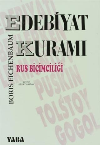 Edebiyat Kuramı Rus Biçimciliği | Yaba Yayınları (Ciltsiz)  - Resim 1