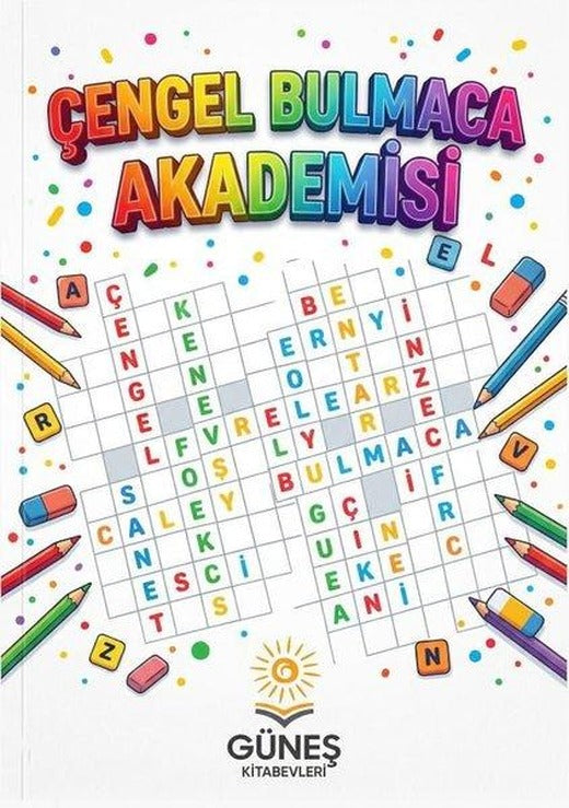 Çengel Bulmaca Akademisi | Güneş Kitabevleri (İnce Kapak)