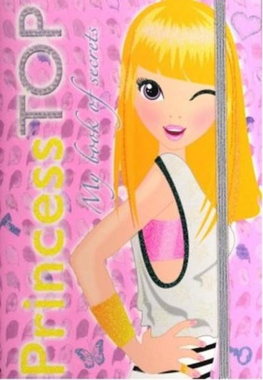 Princess Top My Book Of Secrets - Pembe | Çiçek Yayıncılık (İnce Kapak)