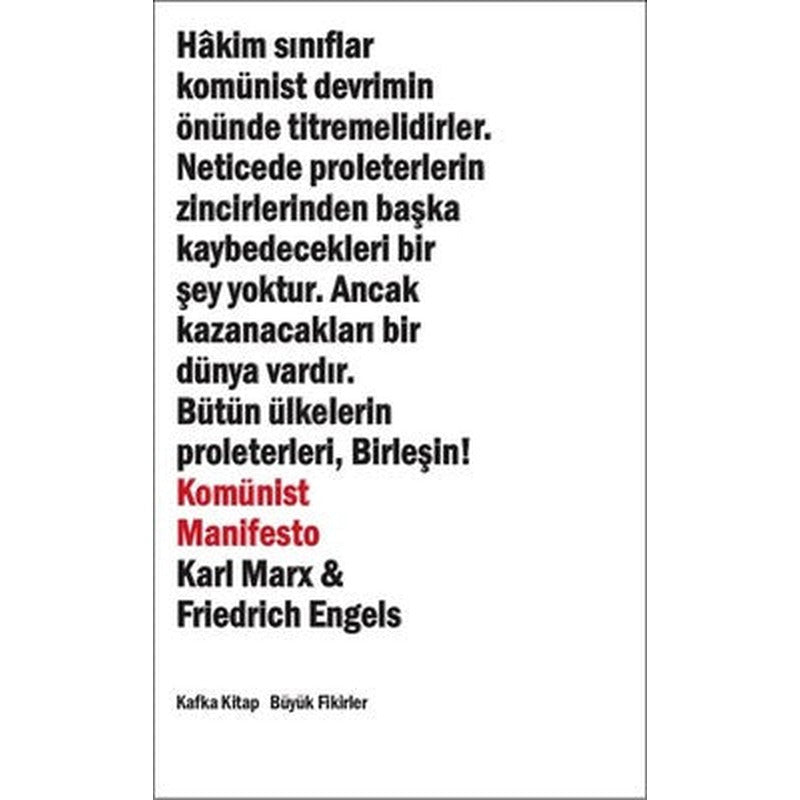 Komünist Manifesto | Kafka Kitap