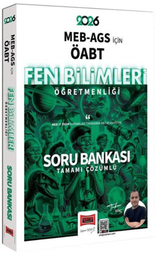 2026 MEB-AGS ÖABT Fen Bilimleri Öğretmenliği Tamamı Çözümlü Soru Bankası