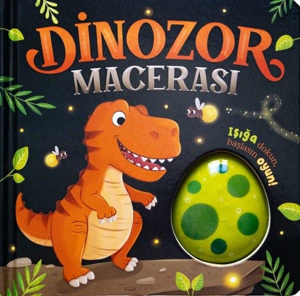 Dinozor Macerası - Işığıma Dokun | Net Çocuk Yayınları (İnce Kapak)  - Resim 1