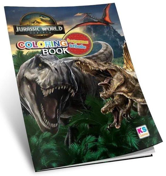 Jurrasic World Boyama Kitabı | Ks Games (İnce Kapak)  - Resim 1