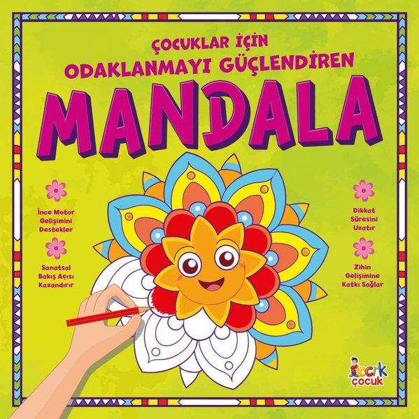 Çocuklar İçin Odaklanmayı Güçlendiren Mandala | Bıcırık Yayınları (İnce Kapak)  - Resim 1