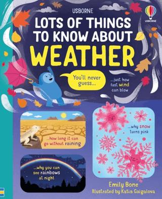 Lots of Things to Know About Weather | Usborne (Ciltli)  - Resim 1