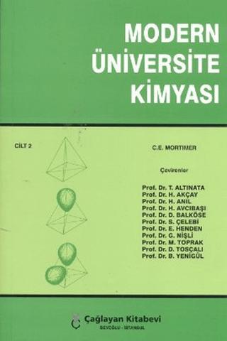 Modern Üniversite Kimyası Cilt: 2 | Çağlayan Kitabevi (Ciltsiz)  - Resim 1