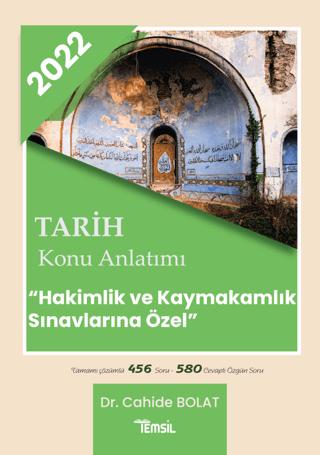 2022 Tarih Konu Anlatımı - Hakimlik ve Kaymakamlık Sınavlarına Özel | Temsil Kitap (Ciltsiz)  - Resim 1